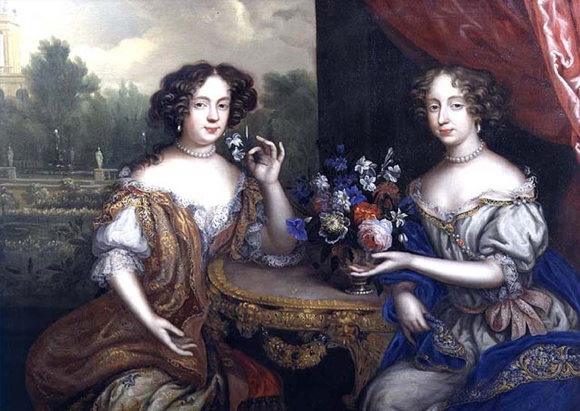 Lady Anne Barrington and Lady Mary Saint John